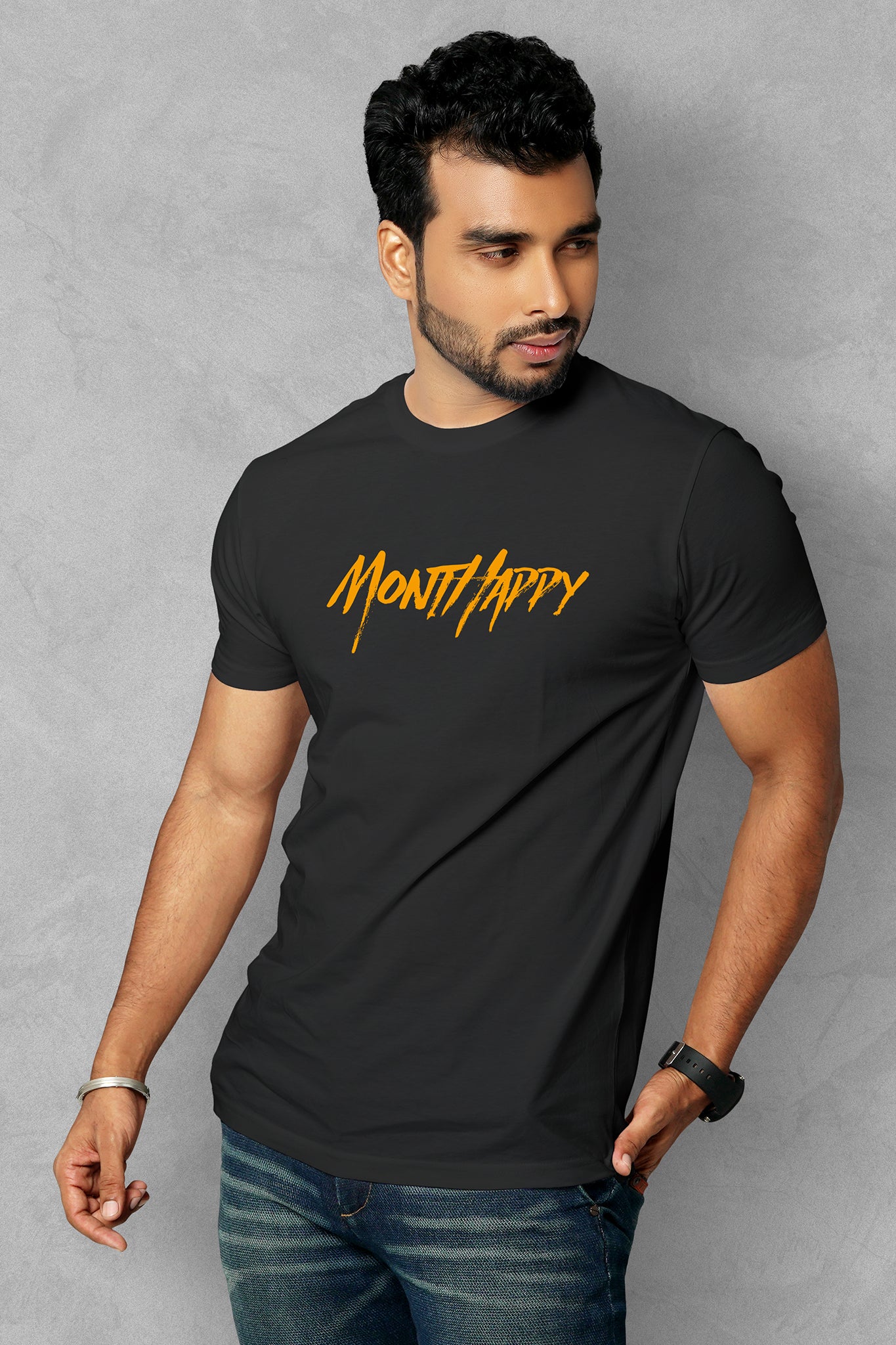 Mont Happy Men’s Round Neck T-Shirt