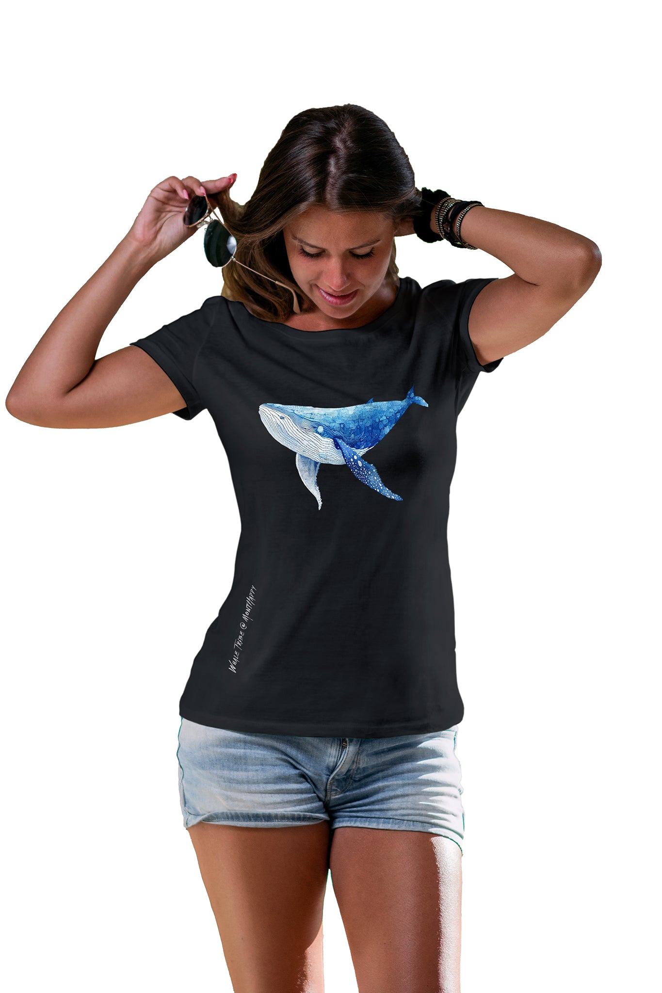 The Majestic Blue Women’s Round Neck T-Shirt