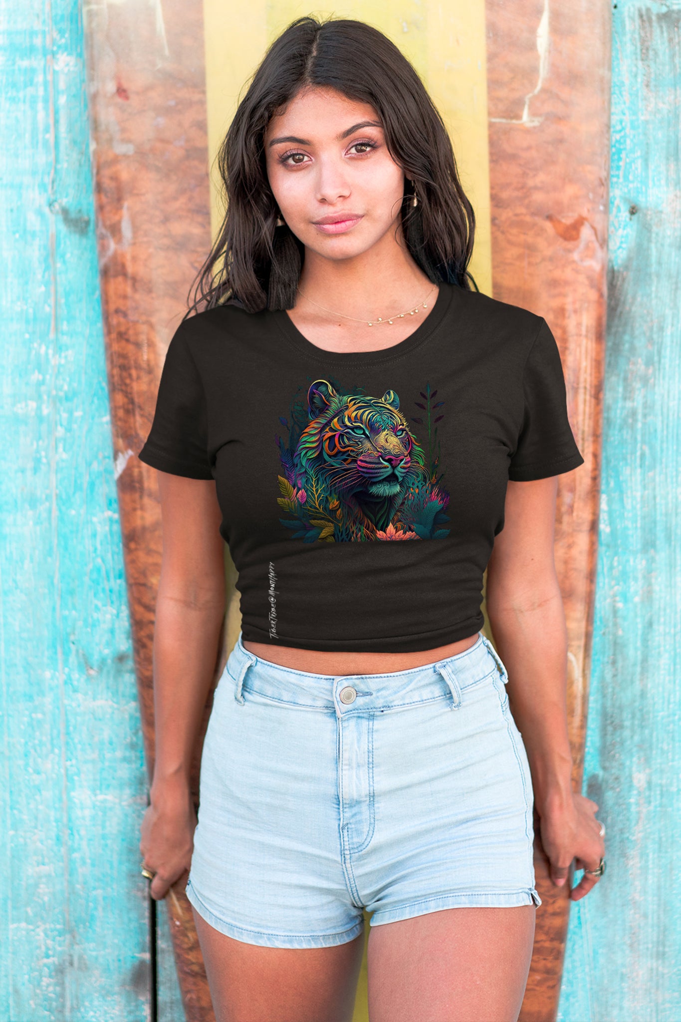 Beautiful Tiger Women’s Crop Top